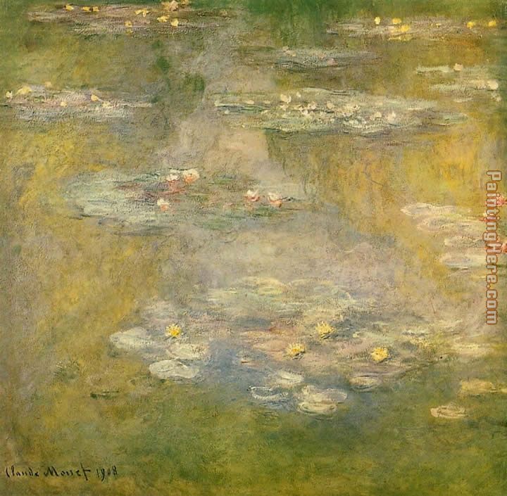 Water-Lilies 32 painting - Claude Monet Water-Lilies 32 art painting